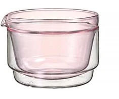Hario – dvisienė matcha kavos dubenėlė, 300 ml – rožinė
