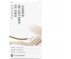 Teasome - Amber Heart Ripe Pu-Erh - Biri arbata 50 g