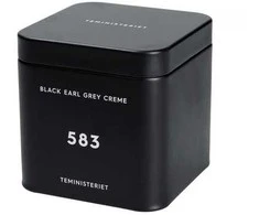Teministeriet - 583 Juodas Earl Pilkas Creme - Loose Tea 30g