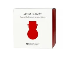 Loose juodas tea Advent Hazelnut 100g - Teministeriet
