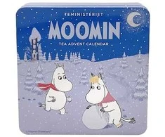 Teministeriet Rinkinys HERBAT TEMINISTERIET MOOMIN TEA ADVENT CALENDAR 120G SYPANA