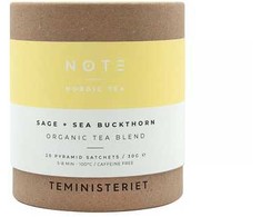 TEEKANNE TEALOUNGE System Teministeriet - NOTE Sage Sea Buckthorn - BIO 20 Tea Bags