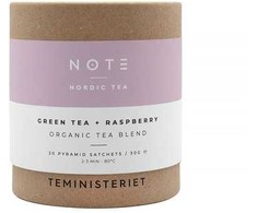 Teministeriet - NOTE Žalias Tea Raspberry Organic - 20 arbatos pakelių