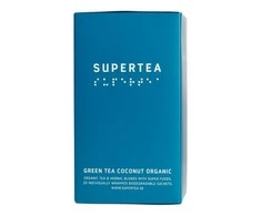Teministeriet - Supertea Žalias Tea Coconut Organic - 20 Tea Bags