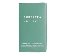 Teministeriet - Supertea Žalias Tea Lemon Organic - 20 arbatos pakelių