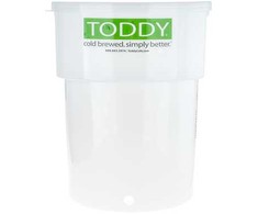 Toddy – komercinė šalto kavos ruošimo sistema su keltuvu