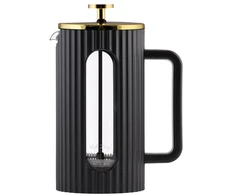 Vialli Design - french press LIVIO 1l juodas-auksinis
