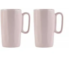 Vialli Design - FUORI - Mug 2vnt. 330ml - Rožinė