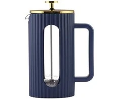 Vialli Design - Livio French Press Indigo / Gold 1l