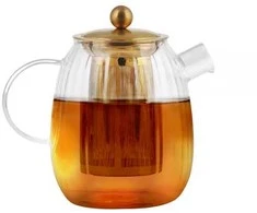 „Vialli Design“ – „Tulip“ kavos ąsotis su filtru, matinis auksas, 1 l