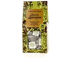 Vintage Teas Žalias Tea Lemongrass - 20 arbatos pakelių