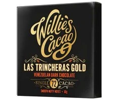 Willie's Cacao – 72% Las Trincheras Gold 50g
