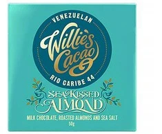 Willie's Cacao - Šokoladas - Sea Kissed Migdolai 50g