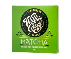 Willie's Cacao - Kotobuki žalioji arbata baltame šokolade 50g