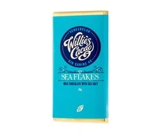 Willie's Cacao – pieniškas šokoladas su jūros dribsniais 26g