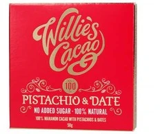 Willie's Cacao - pistacijos ir datulės 50g