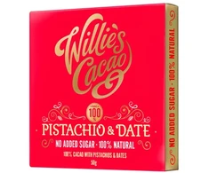 Willie's Cacao - pistacijos ir datulės 50g