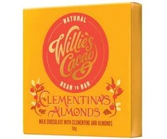 Willie's Cacao - šokoladas - Clementina's migdolai 50g