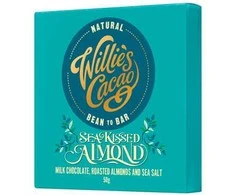 Willie's Cacao - Šokoladas - Sea Kissed Migdolai 50g