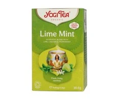 Laimo-mėtų arbata Lime Mint, Yogi Tea, 17 pakelių