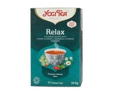 Prieskoninė raminanti ajurvedinė arbata Relax, ekologiška, Yogi Tea, 17 pakelių