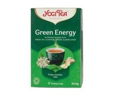 Žalioji prieskoninė arbata Žalias Energy, Yogi Tea, 17 pakelių