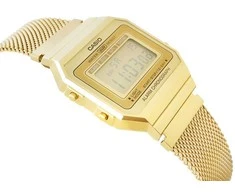 Unisex Casio Retro Vintage laikrodis A700WMG-9A + DĖŽUTĖ