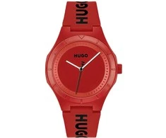 Hugo Boss Vyriškas laikrodis HUGO Lit For Him Raudona 1530346 + BOX