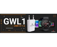 Išmaniojo laikrodžio įkroviklis Giewont USB 5V 1A (GWL1), Baltos spalvos