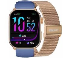 Išmanusis laikrodis UNISEX GRAVITY GT28-8 - ROZMOWY BLUETOOTH, DODATKOWY PASEK (sg037g)