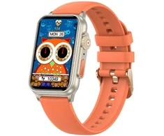 Išmanusis laikrodis Damski RUBICON RNCF06 Tytan/Oranžinis SMARUB221