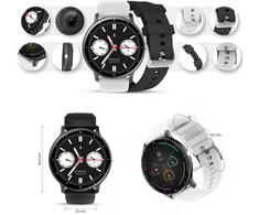 Išmanusis laikrodis UNISEX GRAVITY GT1-4 PRO - ROZMOWY BLUETOOTH, DODATKOWY PASEK (sg027d)