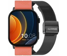 Išmanusis laikrodis UNISEX GRAVITY GT15-3 - BLUETOOTH CONNECTIONS, ADDITIONAL PASSAGE (sg029c)