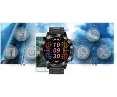 GRAVITY GT20-1 MEN'S Išmanusis laikrodis - AMOLED, ADDITIONAL BELT (sg024a)