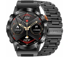 GRAVITY GT20-1 MEN'S Išmanusis laikrodis - AMOLED, ADDITIONAL BELT (sg024a)