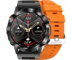 GRAVITY GT20-3 MEN'S Išmanusis laikrodis - AMOLED, ADDITIONAL BELT (sg024c)