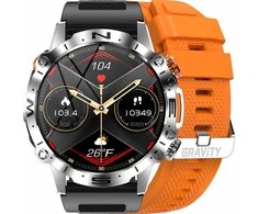 GRAVITY GT20-4 MEN'S Išmanusis laikrodis - AMOLED, ADDITIONAL BELT (sg024d)