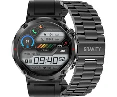 GRAVITY GT21-1 VYRIŠKAS Išmanusis laikrodis - BLUETOOTH CALL, PAPILDOMAS DIRŽAS (sg025a)