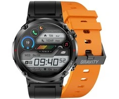 Išmanusis laikrodis MĘSKI GRAVITY GT21-2 - BLUETOOTH CALL, DODATKOWY PASEK (sg025b)