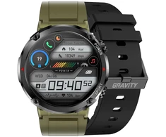 Išmanusis laikrodis MĘSKI GRAVITY GT21-7 - BLUETOOTH CALL, DODATKOWY PASEK (sg025g)