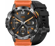 GRAVITY GT22-3 MEN'S Išmanusis laikrodis - AMOLED, ADDITIONAL BELT (sg030c)
