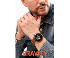 Išmanusis laikrodis Gravity Juodas 2 Paski GT10-4