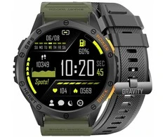 GRAVITY GT24-5 MEN'S Išmanusis laikrodis - TIMER, ADDITIONAL PASSAGE (sg033e)
