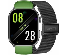 Išmanusis laikrodis UNISEX GRAVITY GT28-4 - ROZMOWY BLUETOOTH, DODATKOWY PASEK (sg037d)