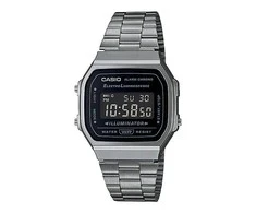 Vyriškas laikrodis CASIO A168WGG-1BDF (zd088d) - KLASYKA + BOX