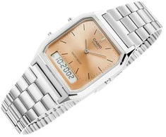 CASIO VINTAGE UNISEX LAIKRODIS AQ-230A-4AMQYDF + DĖŽUTĖ
