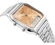 CASIO VINTAGE UNISEX LAIKRODIS AQ-230A-4AMQYDF + DĖŽUTĖ
