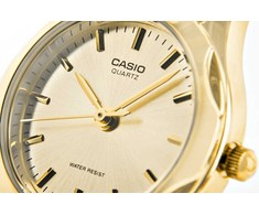 CASIO LTP-1275G-9A moteriškas laikrodis (zd580c) + dėžutė