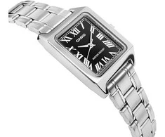 CASIO LTP-V007D-1B moteriškas laikrodis + dėžutė (zd639a)