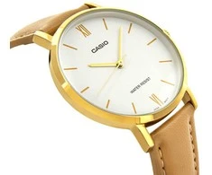 CASIO LTP-VT01GL-7B moteriškas laikrodis + dėžutė (zd634b)